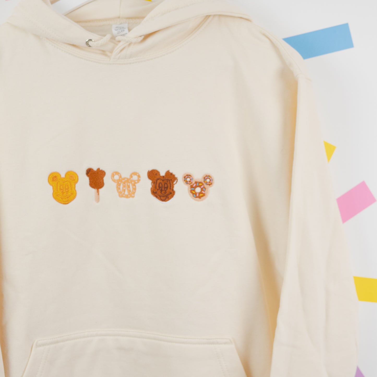Sample - Mickey Snacks Cream Hoodie