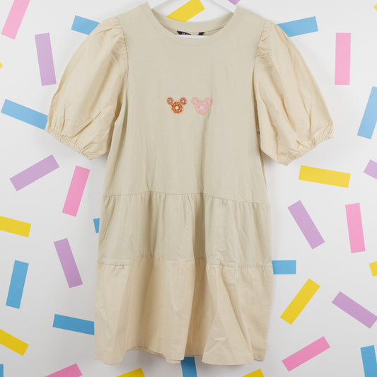 Sample - Mickey Donut Puff Sleeve Dress