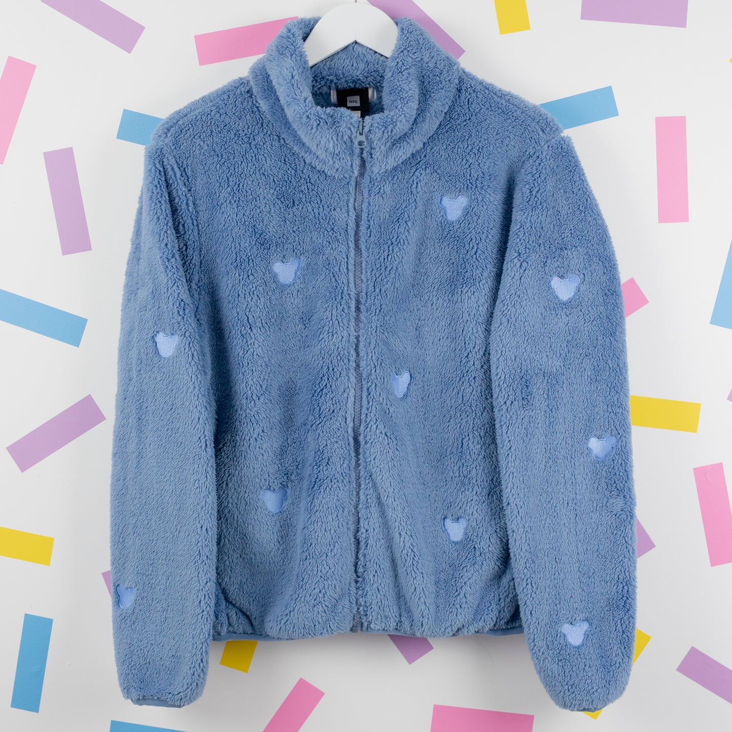 Mickey Minimal Fleece Women's Jacket - Blue
