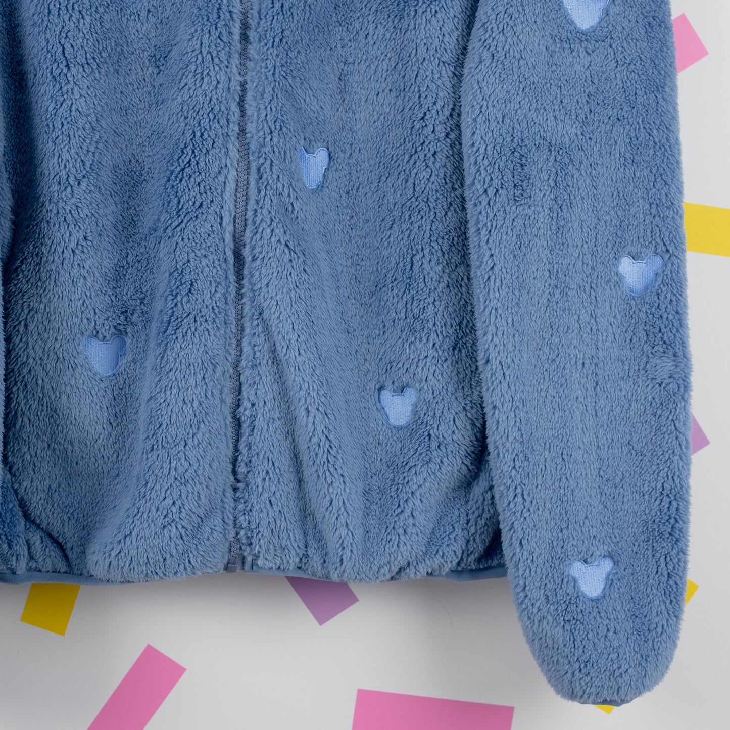 Mickey Minimal Fleece Women's Jacket - Blue