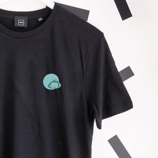 Envy Embroidered T-Shirt - Black