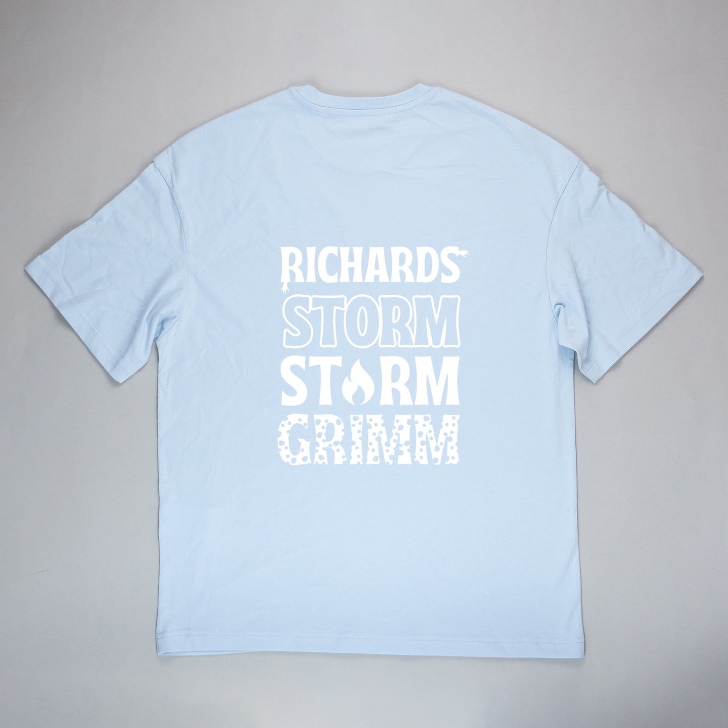 Fantastic Four Oversized Light Blue T-Shirt