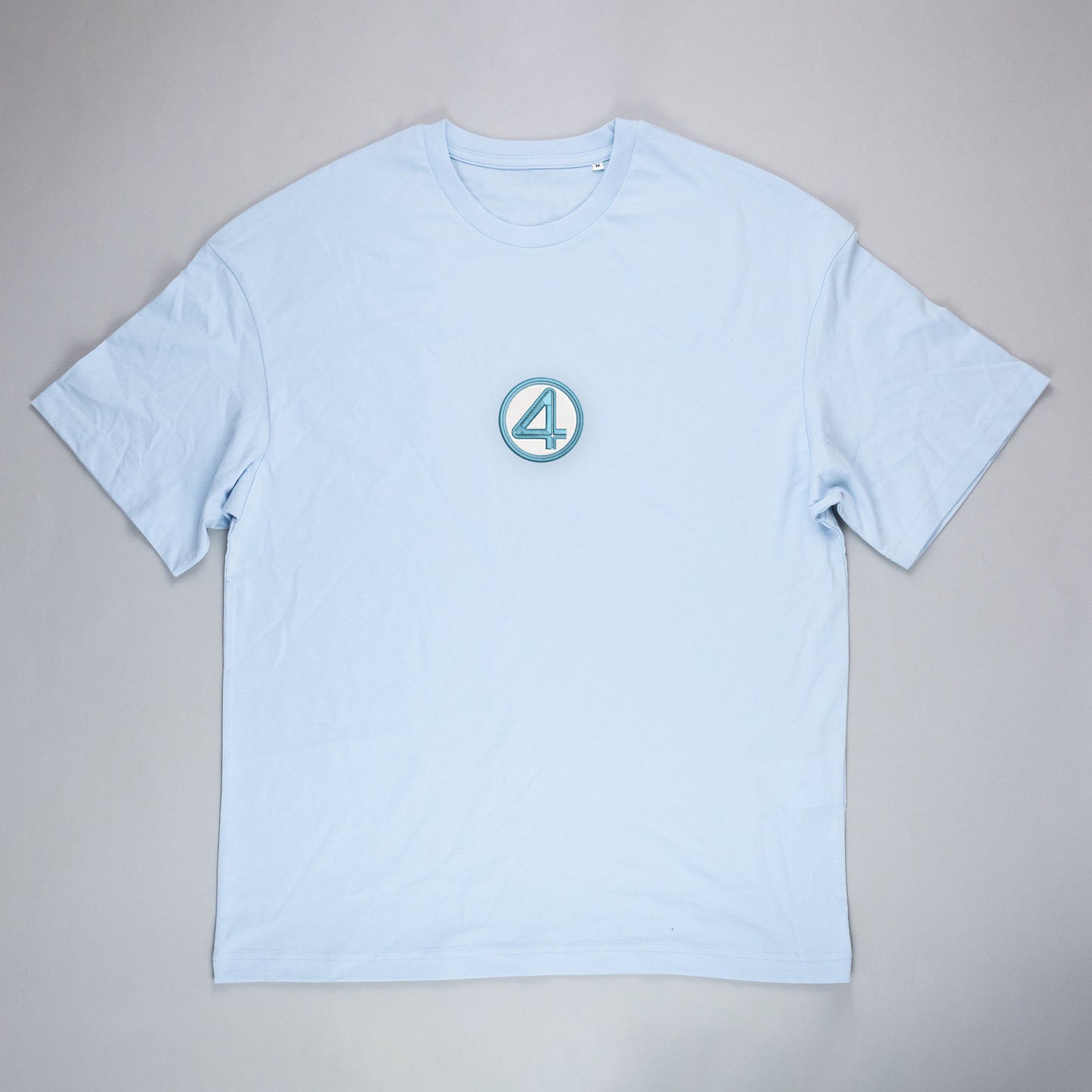Fantastic Four Oversized Light Blue T-Shirt