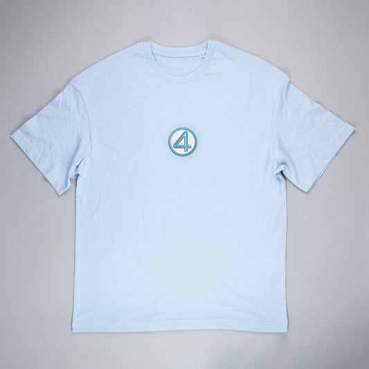 Fantastic Four Oversized Light Blue T-Shirt