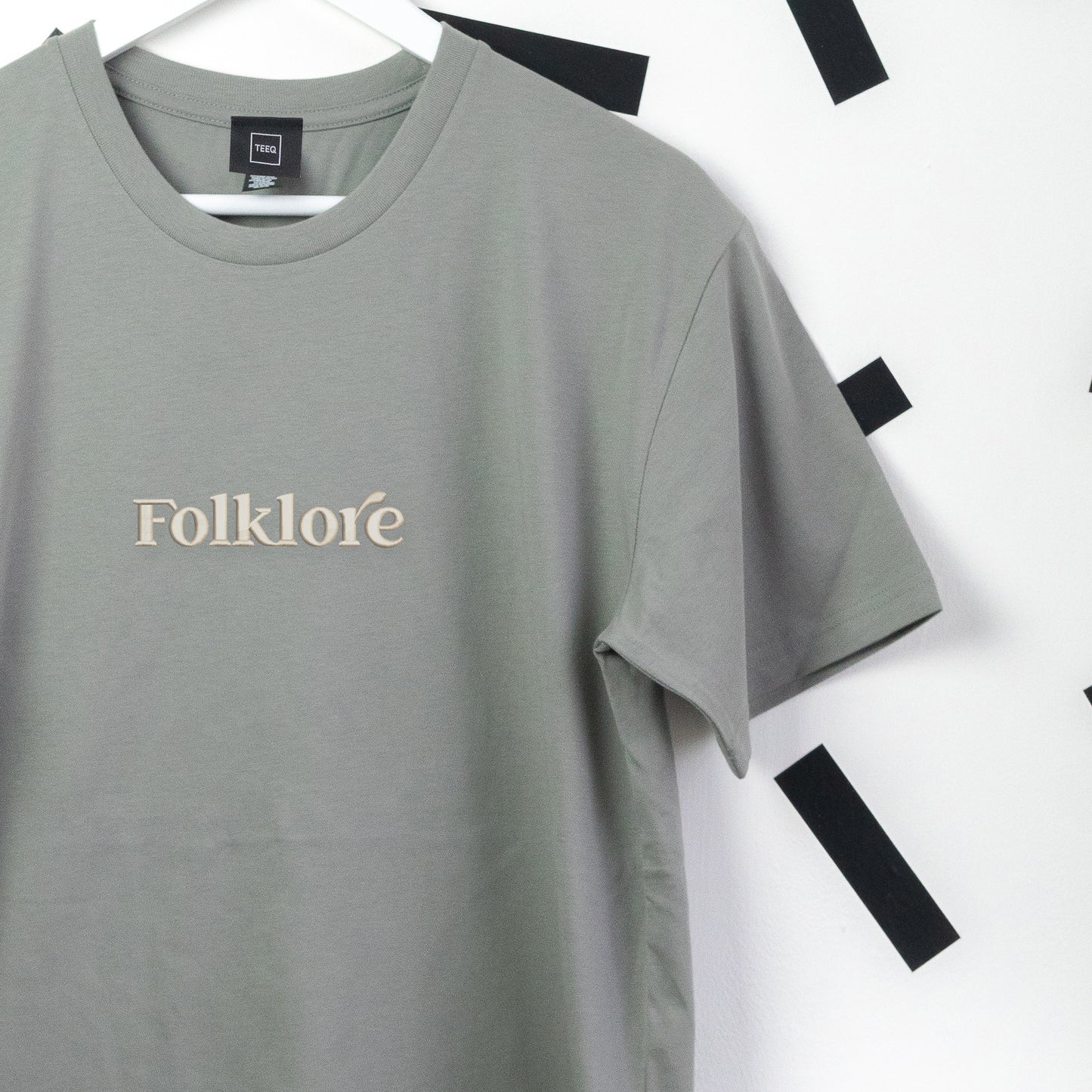 Folklore Taylor Swift Embroidered Grey T-Shirt