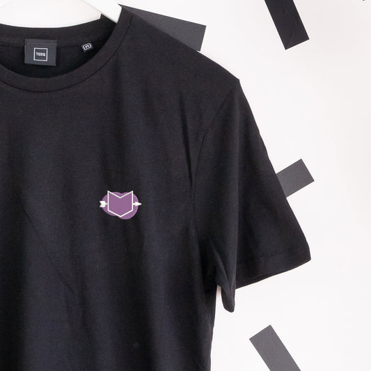 Hawkeye Embroidered T-Shirt - Black