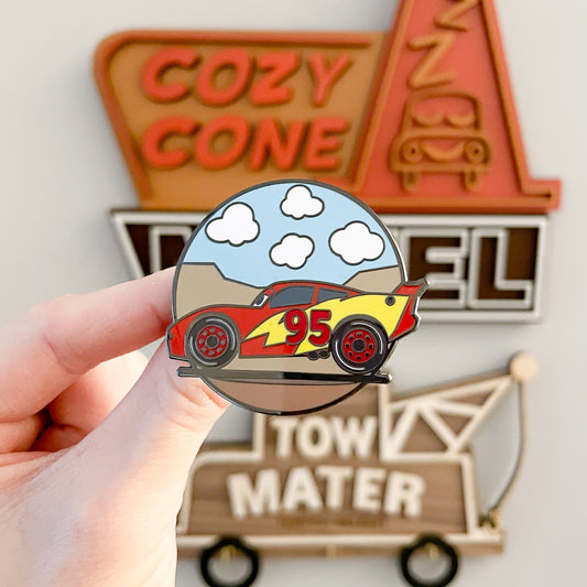 McQueen Enamel Pin