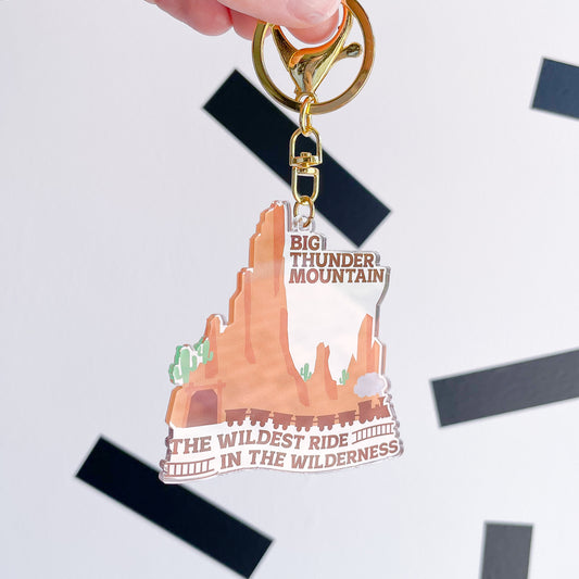 Big Thunder Mountain Keyring