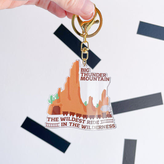 Big Thunder Mountain Keyring