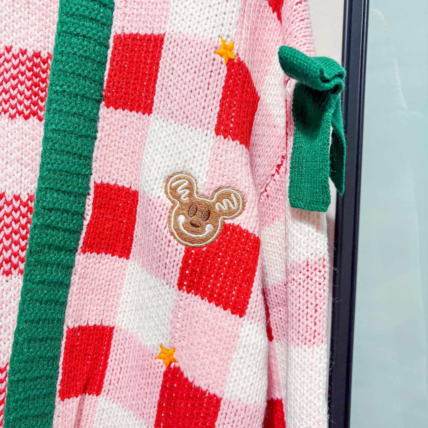Gingerbread Mickey & Minnie Cardigan
