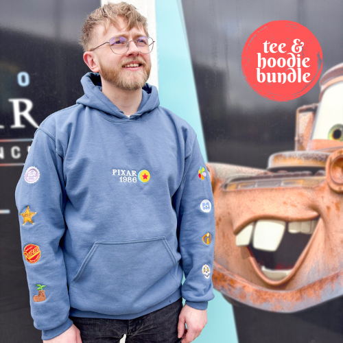 Pixar Bundle: Hoodie & Tee
