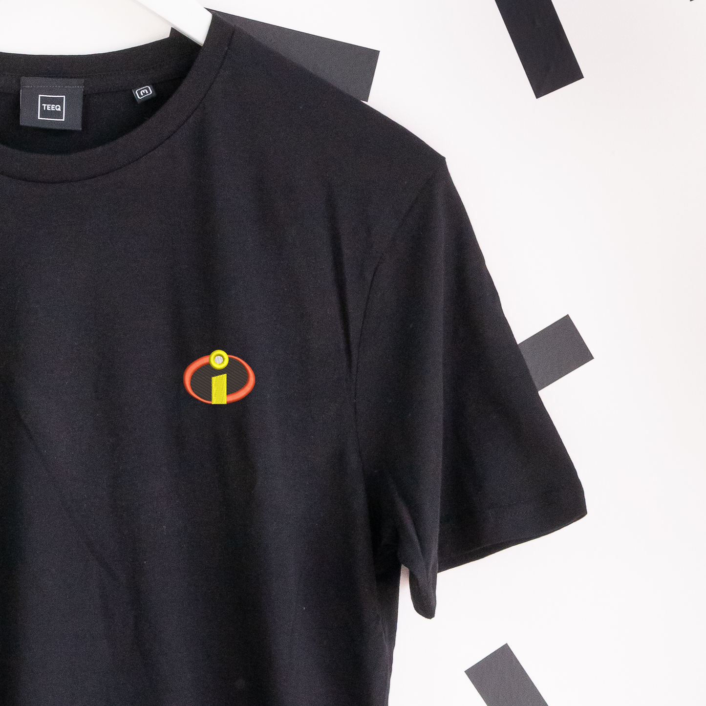 The Incredibles Embroidered T-Shirt - Black