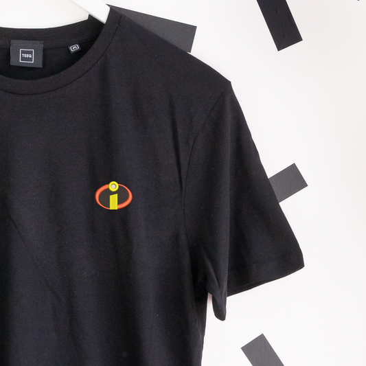 The Incredibles Embroidered T-Shirt - Black