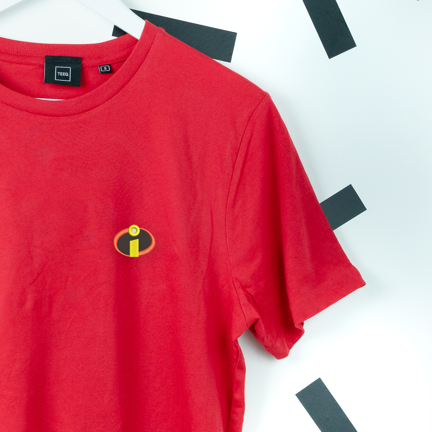 The Incredibles Embroidered T-Shirt - Red