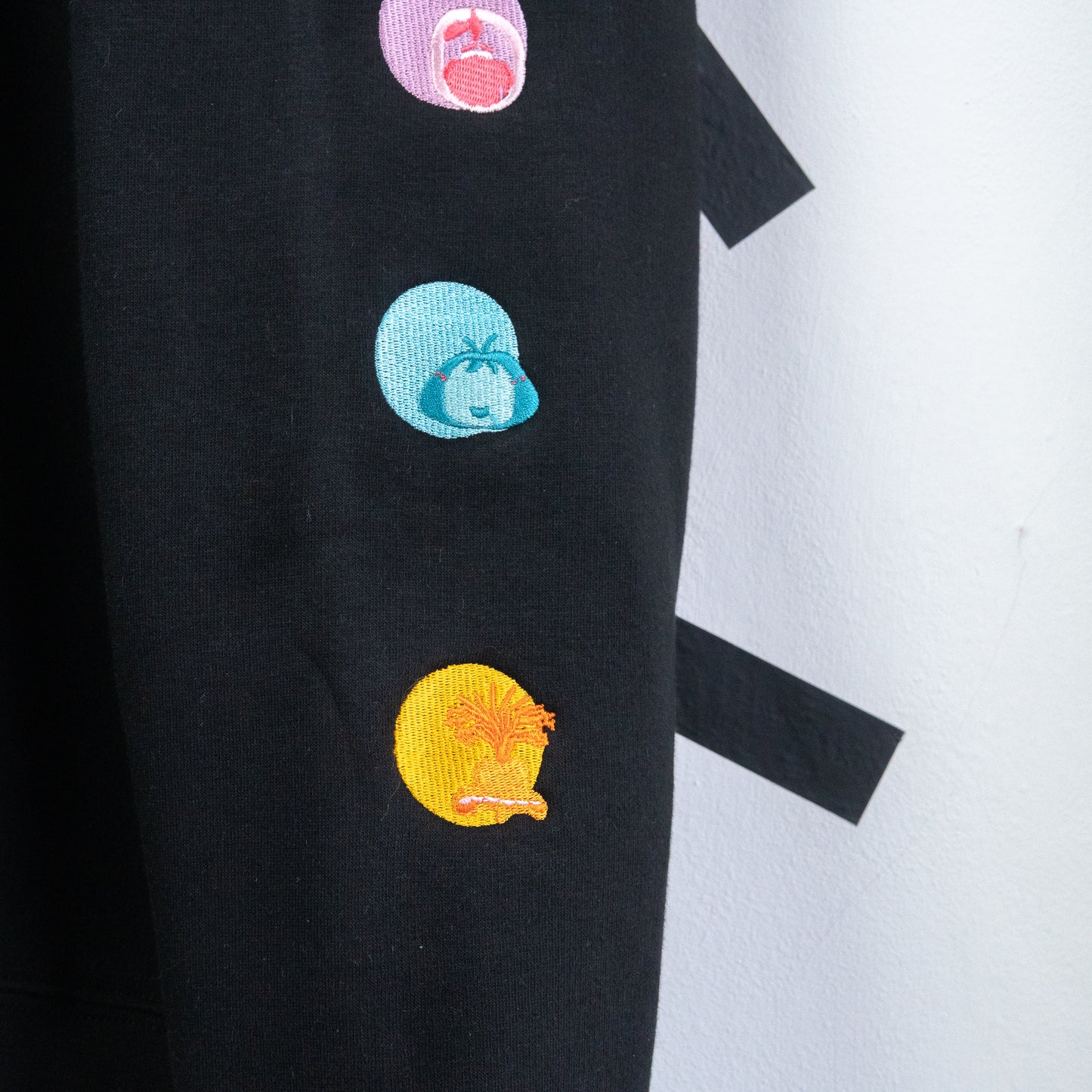 Inside Out Embroidered Unisex Jumper