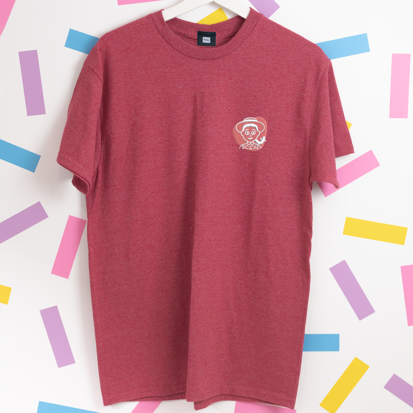 Jessie Toy Story Embroidered T-Shirt - Heather Red