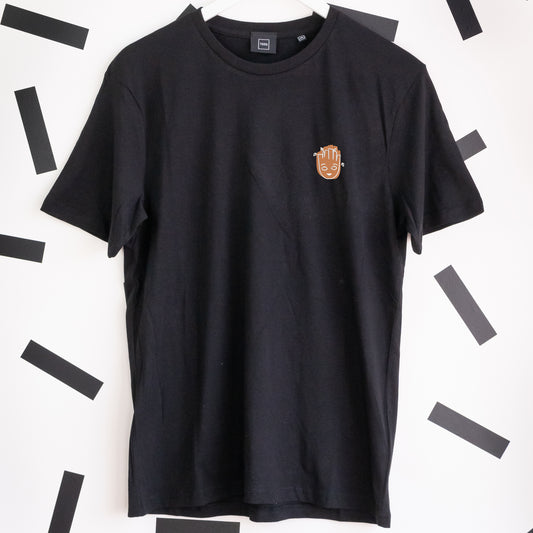 Groot Embroidered T-Shirt - Black