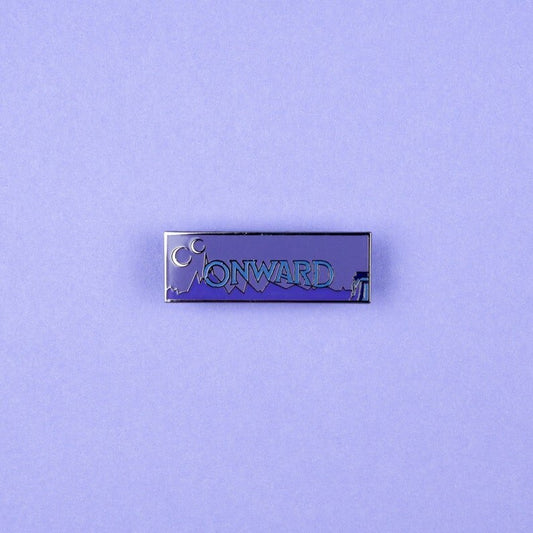 Onward Glow In The Dark Enamel Pin