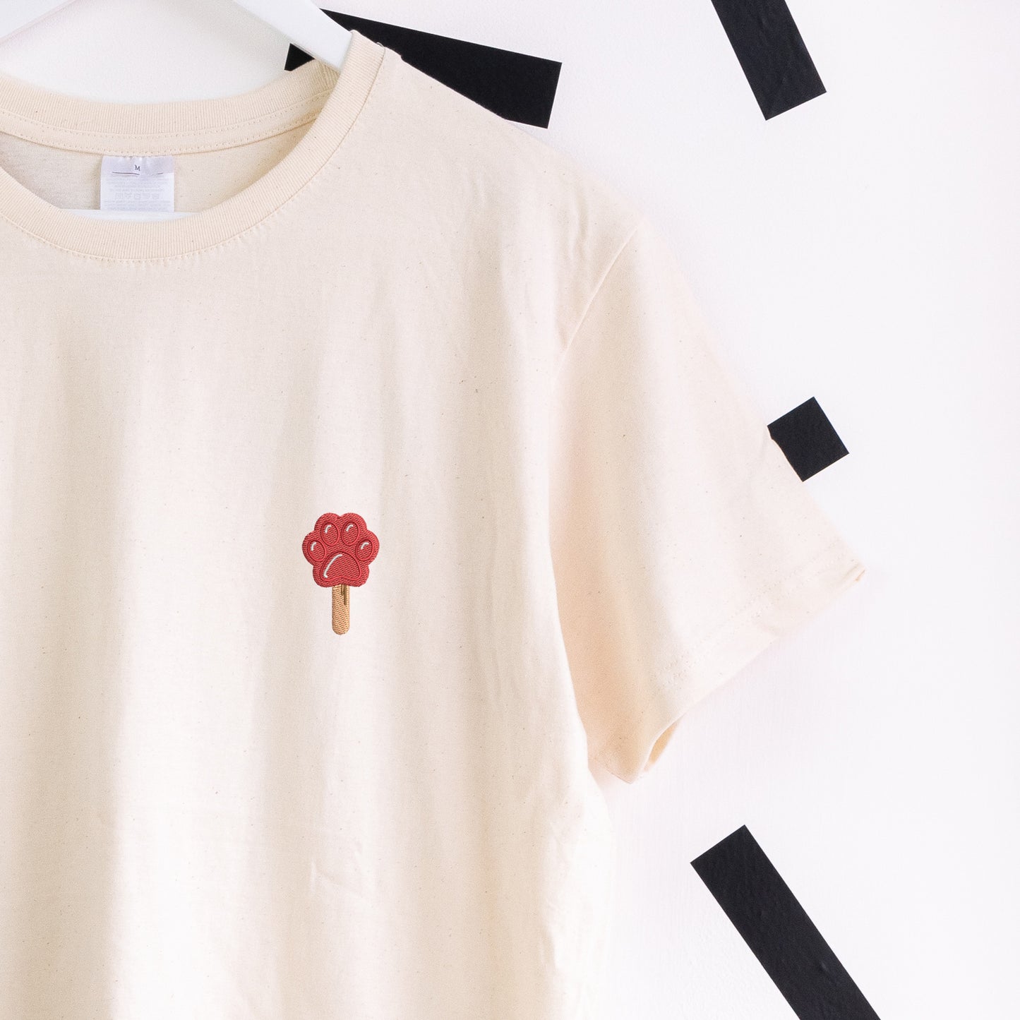 Pawpsicles Zootropolis Embroidered T-Shirt - Cream