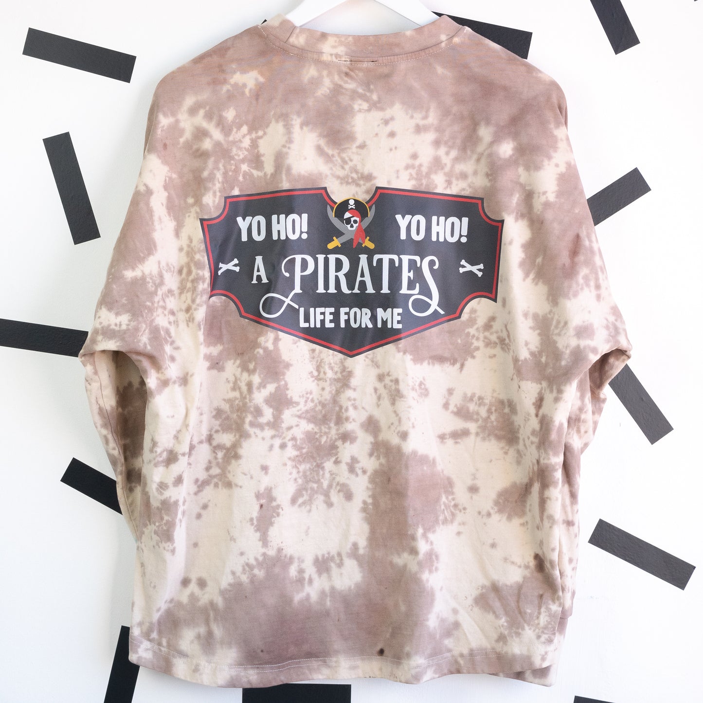 Pirates Embroidered Tie Dye Jersey