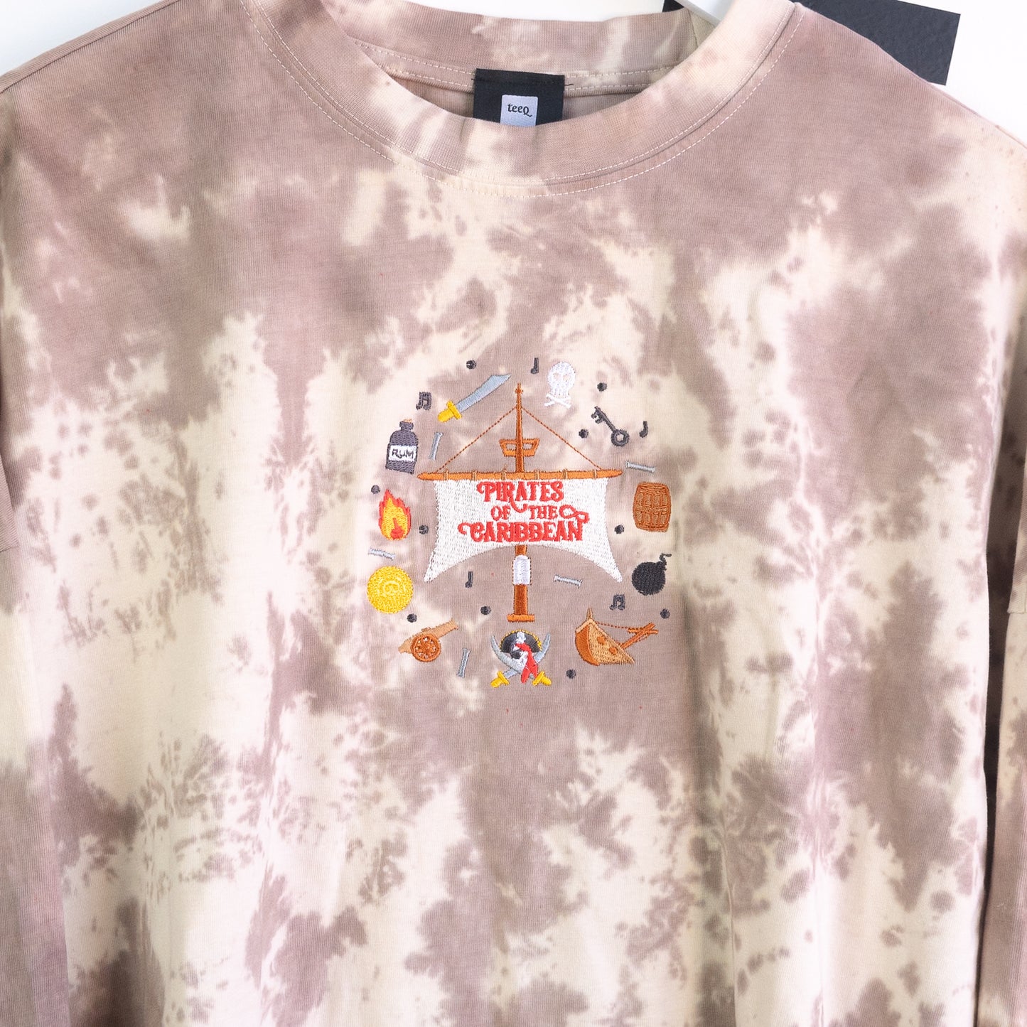 Pirates Embroidered Tie Dye Jersey