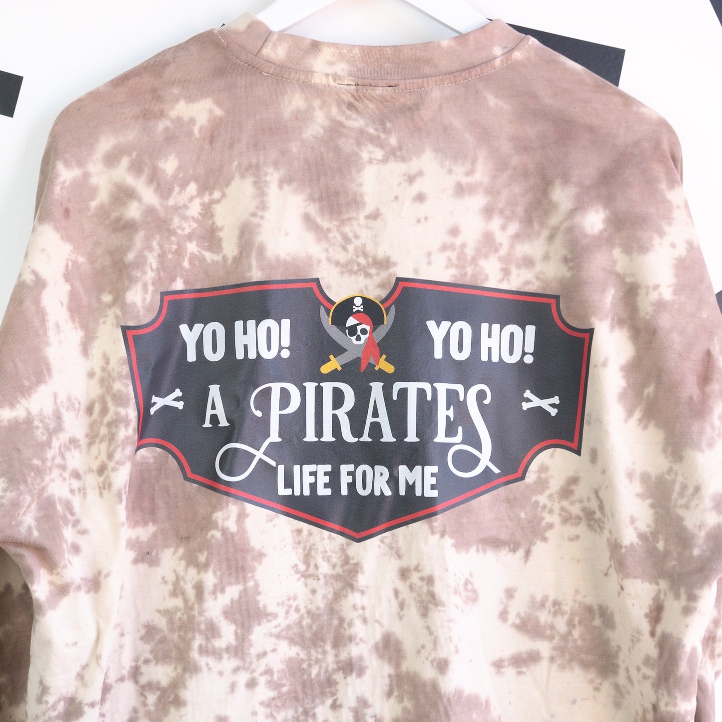 Pirates Embroidered Tie Dye Jersey
