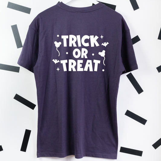 WDW Spooky Castle Oversized T-Shirt - Purple