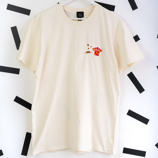 Rescue Rangers Embroidered T-Shirt - Cream
