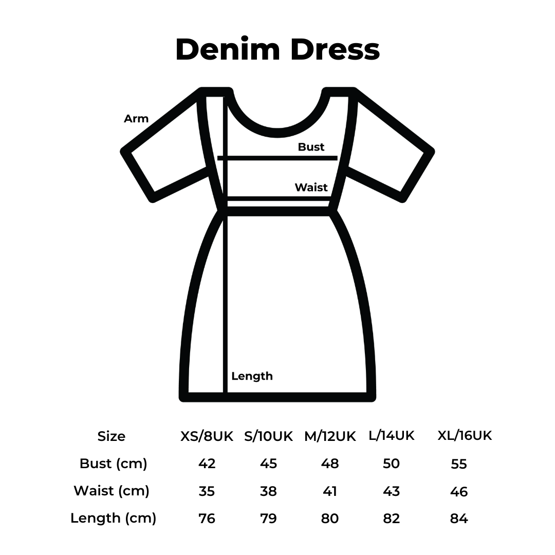 Woody Toy Story Embroidered Denim Dress