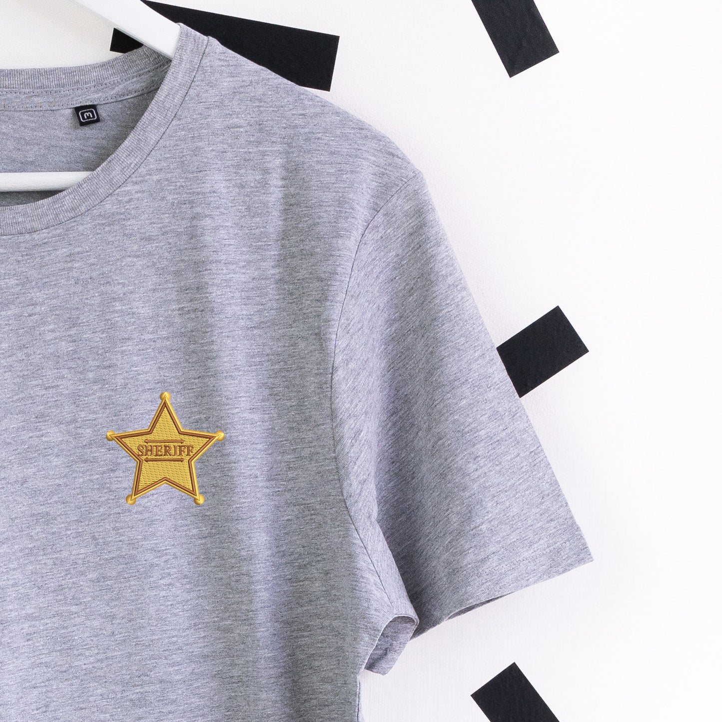 Sheriff Woody Embroidered T-Shirt - Grey
