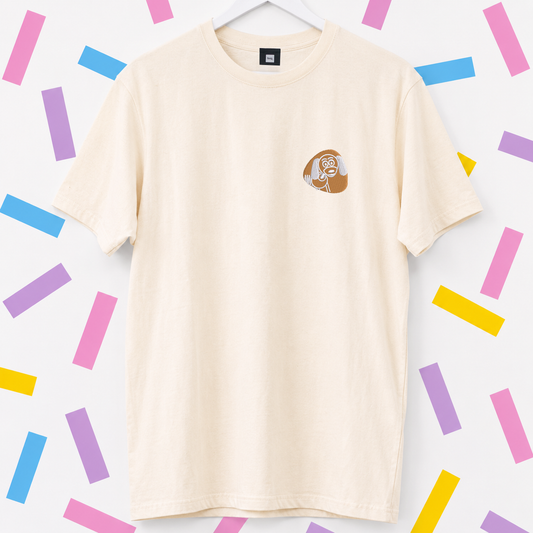 Slinky Dog Toy Story Embroidered T-Shirt - Natural