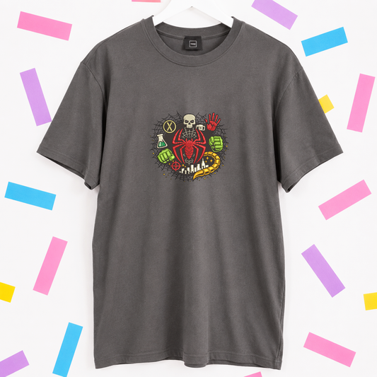 Spider-man Brand New Day Embroidered Oversize T-Shirt