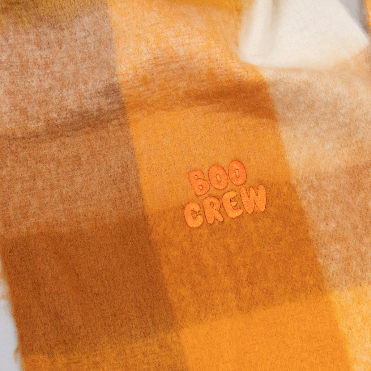 Chip & Dale Boo Crew Embroidered Soft Touch Scarf