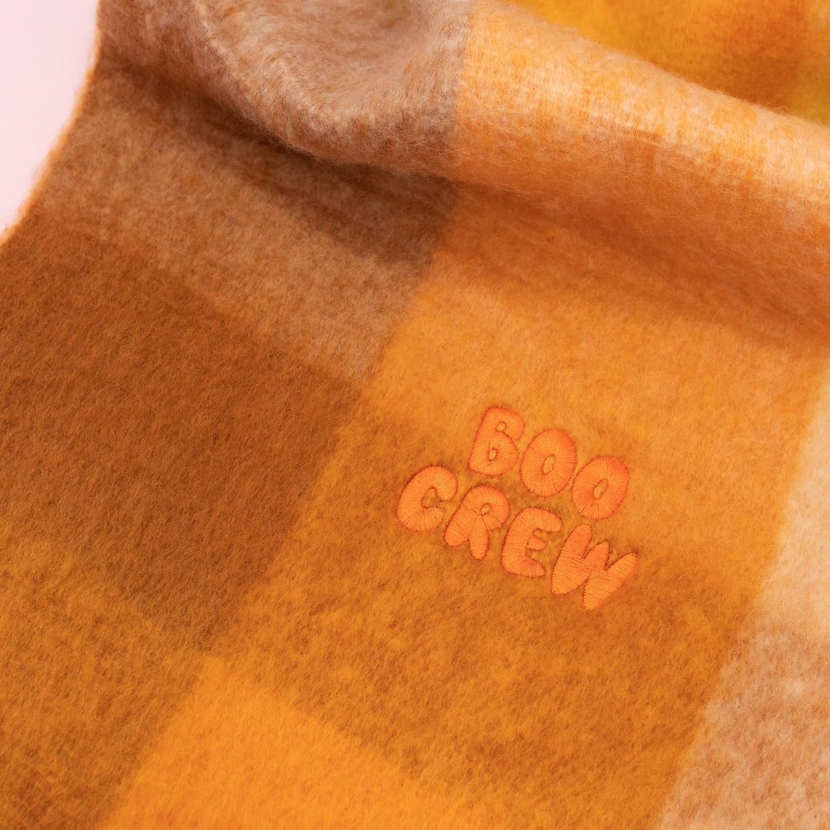 Winnie & Pals Boo Crew Embroidered Soft Touch Scarf