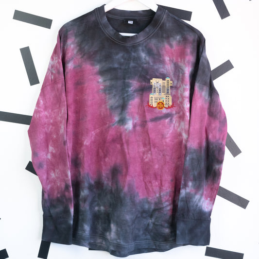 Tower Of Terror Embroidered Tie Dye Jersey