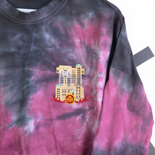 Tower Of Terror Embroidered Tie Dye Jersey