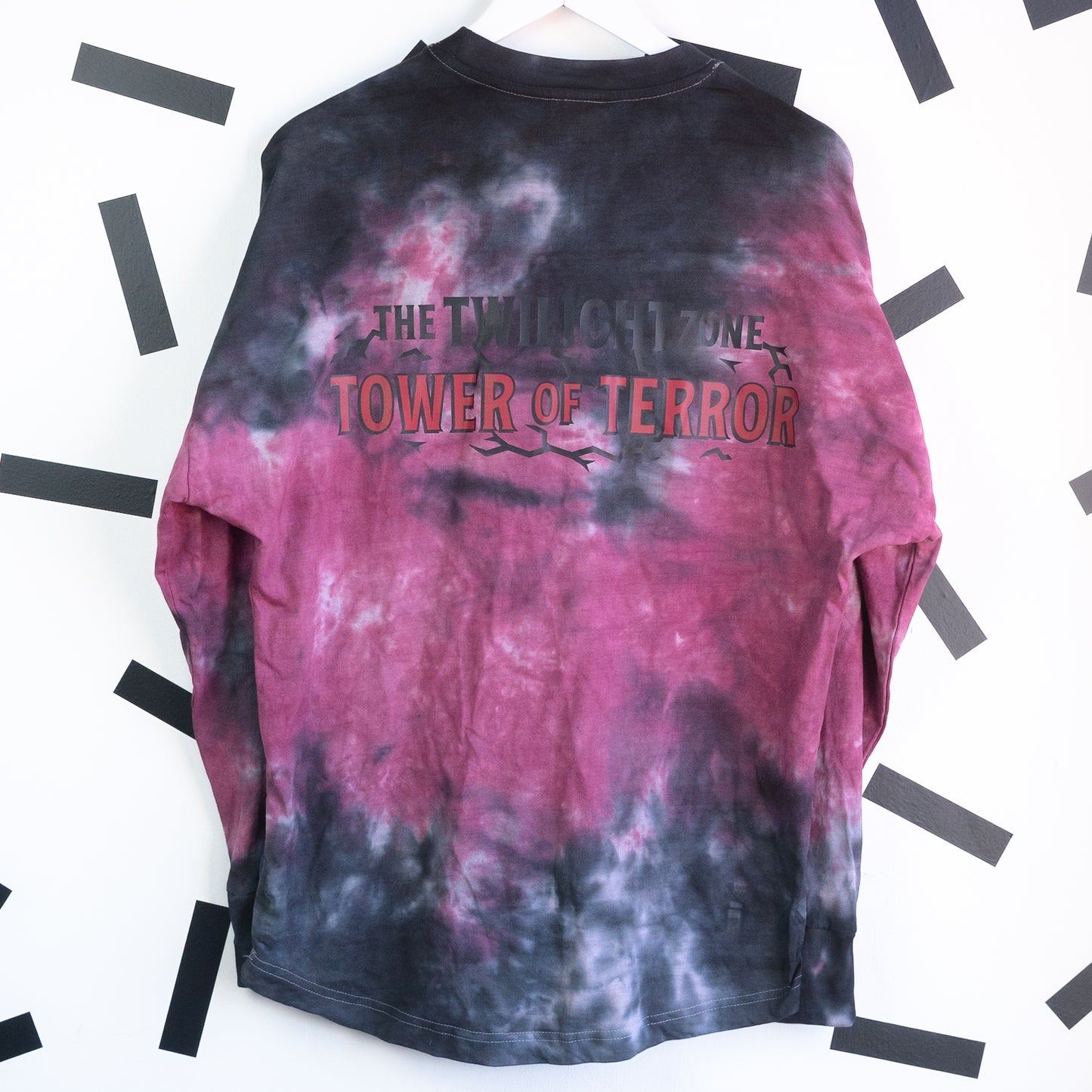 Tower Of Terror Embroidered Tie Dye Jersey