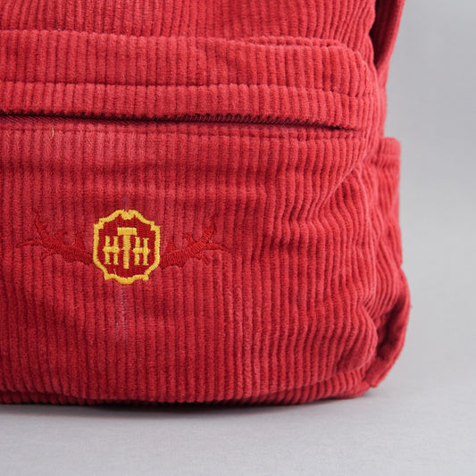 Tower of Terror Embroidered Cord Mini Backpack - Red