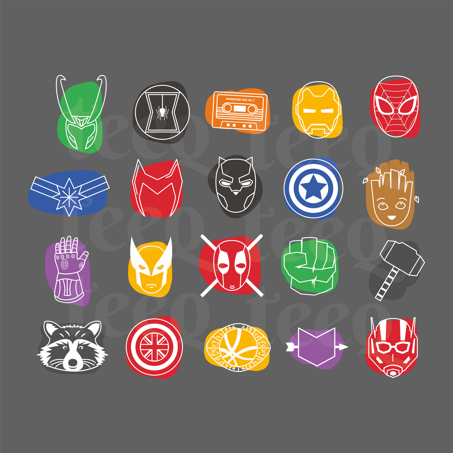 Marvel Embroidered Sleeve Jumper