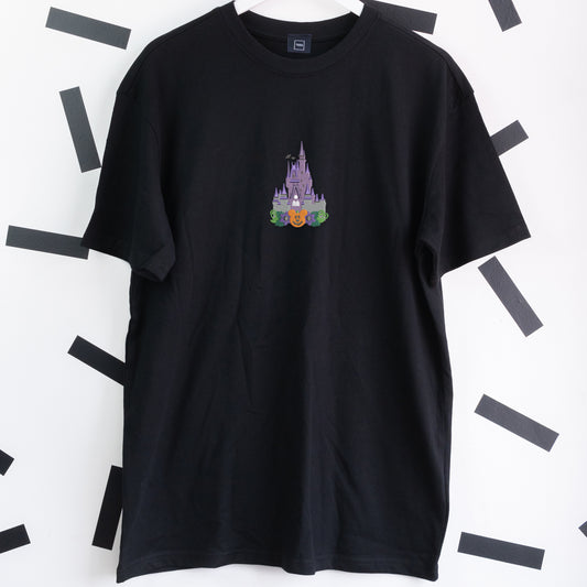 WDW Spooky Castle Oversized T-Shirt - Black