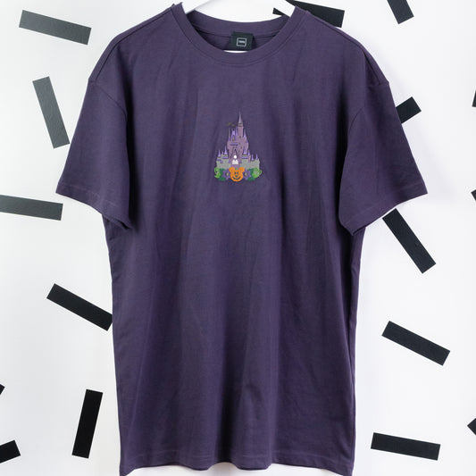 WDW Spooky Castle Oversized T-Shirt - Purple