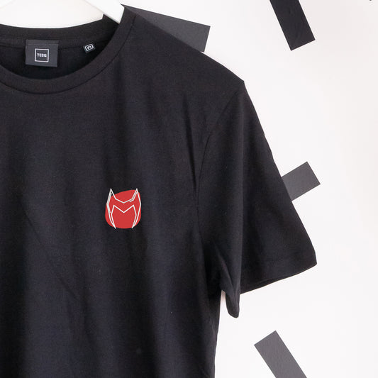The Scarlet Witch Embroidered T-Shirt - Black
