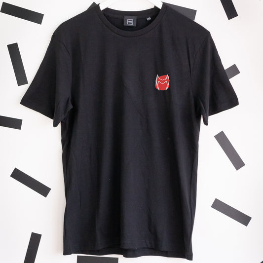 The Scarlet Witch Embroidered T-Shirt - Black
