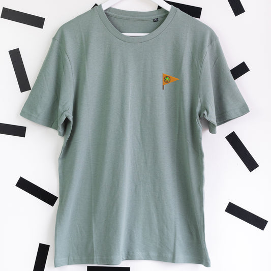Wilderness Explorer Embroidered T-Shirt - Green