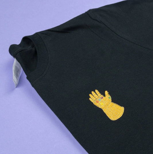 Thanos Gauntlet Inspired Black Jumper