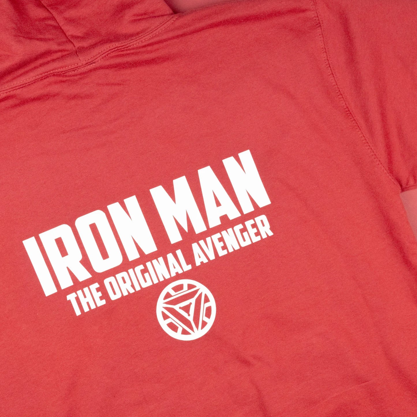 Iron Man Infinity Gauntlet Red Embroidered Hoodie