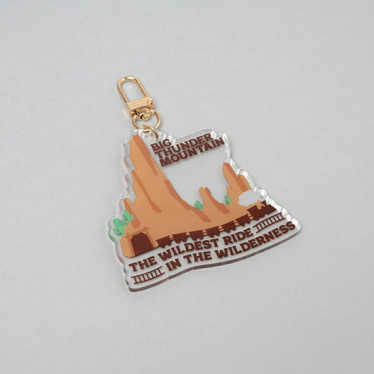 Big Thunder Mountain Keyring