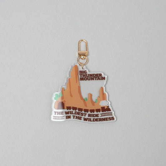 Big Thunder Mountain Keyring