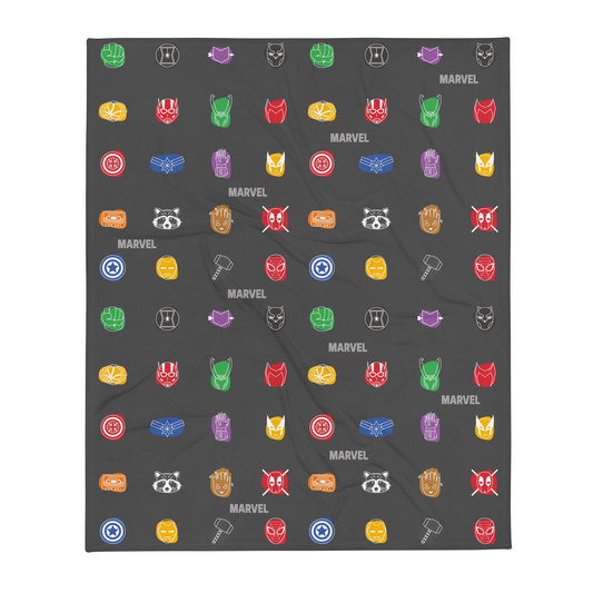 Marvel Pattern Blanket