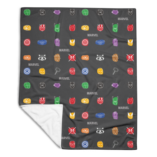 Marvel Pattern Blanket
